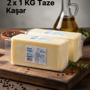 Doğal Taze Kaşar Peynir 2 KG