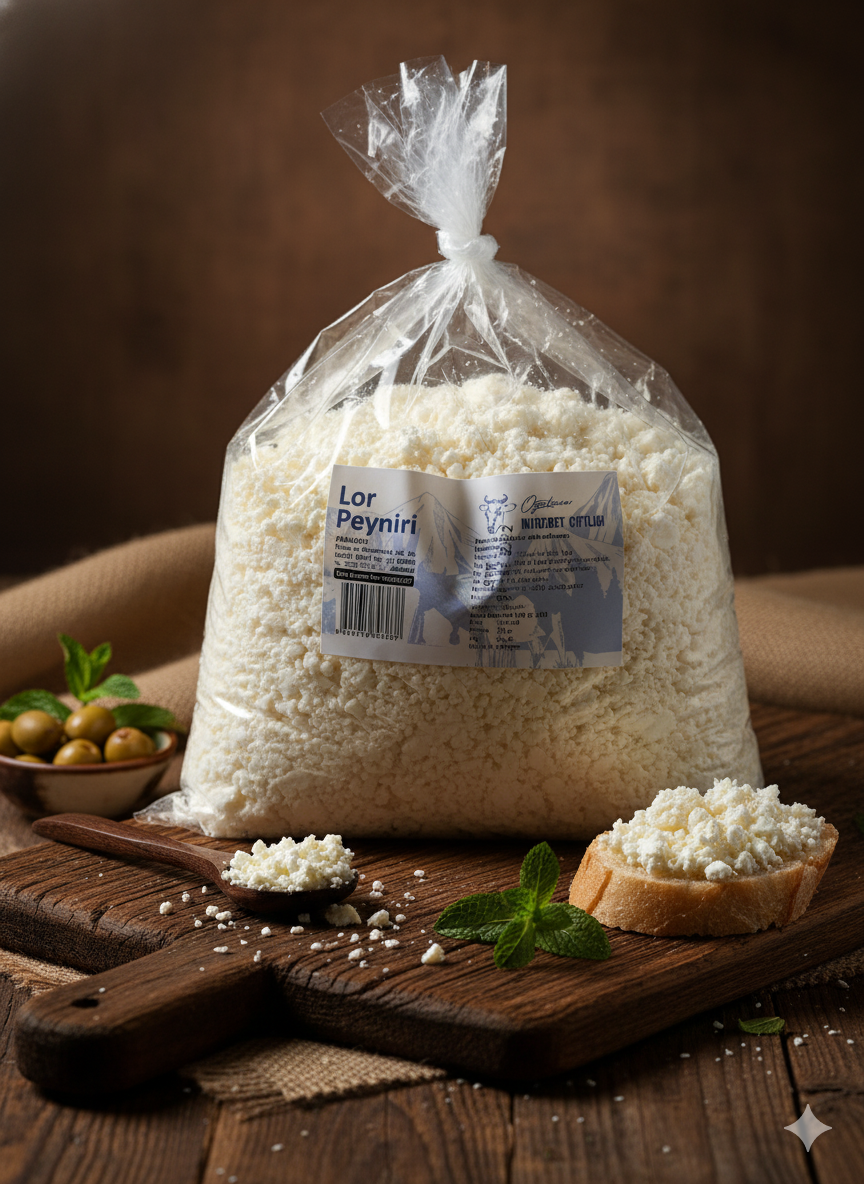 Doğal Katkısız Lor Peynir 1 KG - Görsel 2