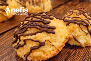 İçi Bol Nemli Hindistan Cevizli Kurabiye Tarifi