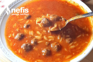 Misket Köfteli Şehriye Çorbası Tarifi Misket Köfteli Şehriye Çorbası Tarifi