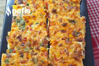 Pizza Krep (Pratik Ve Pizza Tadında) Tarifi