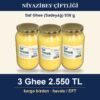 Ghee (Sadeyağ) 950 g × 3 — Havale