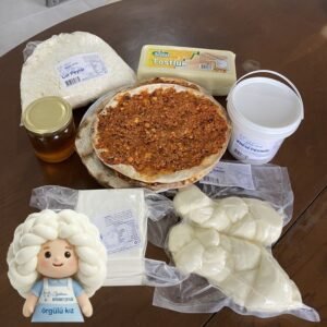 Katıklı Ekmek Paketi: 7 ürün tek pakette, Örgülü Kız